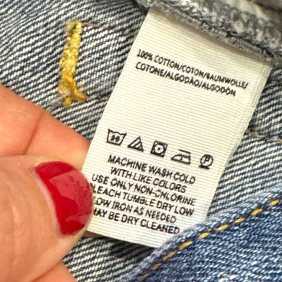 We the free denim shorts size 27 - Picture 4 of 5